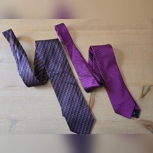 Men’s Silk Tie Bundle Calvin Klein & Satornero
